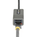Adaptador StarTech USB-A 3.0 De Red Ethernet RJ45 Gigabit De 10/100/1000 Para Portátil Con Cable De 30 Cms, Garantía 2 Años
