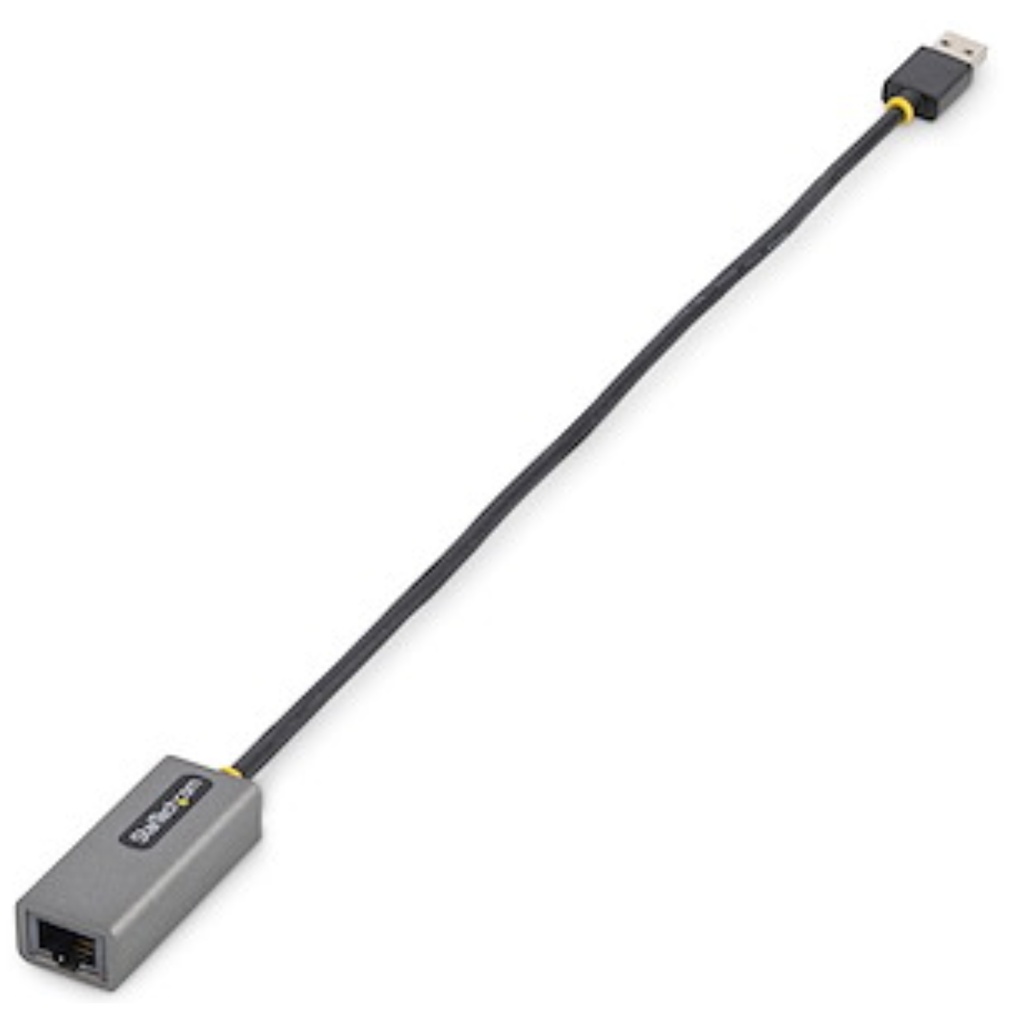 Adaptador StarTech USB-A 3.0 De Red Ethernet RJ45 Gigabit De 10/100/1000 Para Portátil Con Cable De 30 Cms, Garantía 2 Años