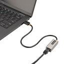 Adaptador StarTech USB-A 3.0 De Red Ethernet RJ45 Gigabit De 10/100/1000 Para Portátil Con Cable De 30 Cms, Garantía 2 Años