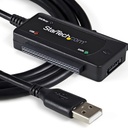 Adaptador Combo StarTech SATA IDE A USB 2.0 Para Disco Duro Y SSD De 2.5" Y 3.5", SATA IDE - LP4 - USB-A Conversor USB-A Disco Duro, Garantía 2 Años