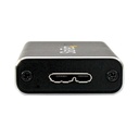 Adaptador SSD M.2 a USB 3.0 SuperSpeed UASP con Gabinete Protector 