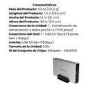 3.5 USB 3 SATA SSD HDD Enclosure - UASP