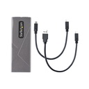 M.2 PCIe NVMe/M.2 SATA SSD USB Enclosure