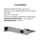 PCIe Gigabit Network Server Adapter NIC