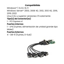 PCI-E LP - RS232 Card - Asix AX99100