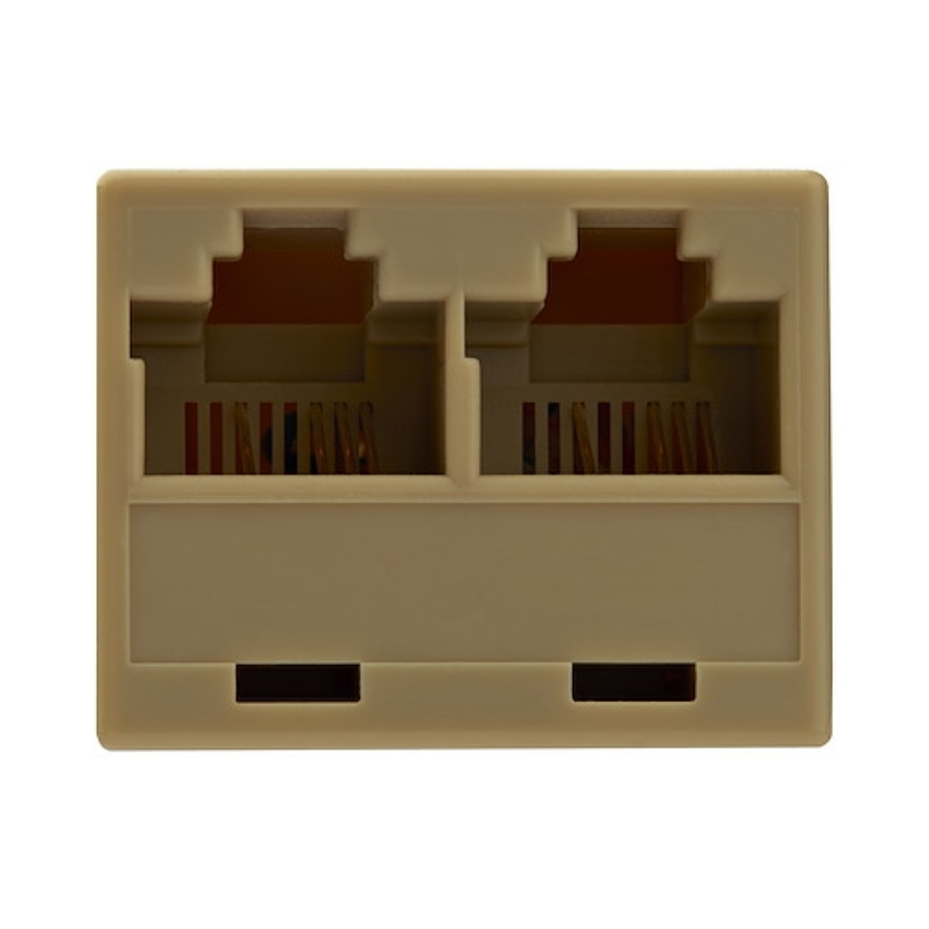 2-to-1 RJ45 Splitter Cable Adapter - F M