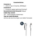 USB to Lightning Cable Charging cable