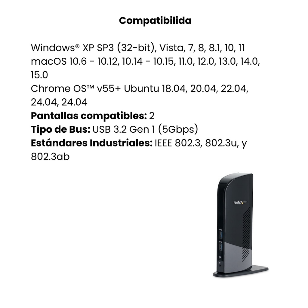 HDMI DVI USB 3.0 Laptop Docking Station