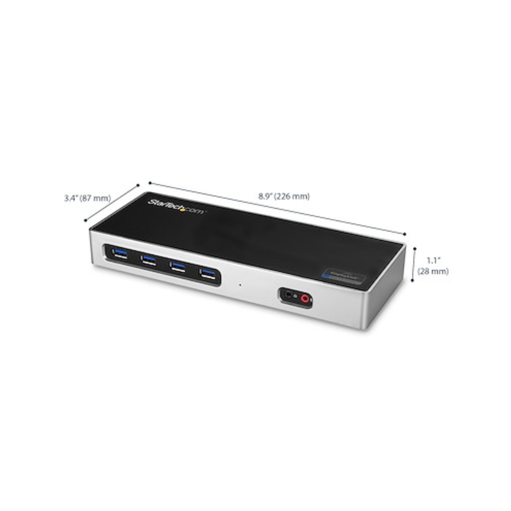 Docking Station USB Tipo C 2xDP HDMI 4K