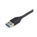 Convertidor Hub USB 3.0 de 4 Puertos USB-A - Ladrón USB 3.2 Gen 1 SuperSpeed de 5Gbps Portátil Tipo A