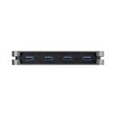 Convertidor Hub USB 3.0 de 4 Puertos USB-A - Ladrón USB 3.2 Gen 1 SuperSpeed de 5Gbps Portátil Tipo A
