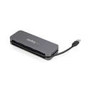 Convertidor Hub USB 3.0 de 4 Puertos USB-A - Ladrón USB 3.2 Gen 1 SuperSpeed de 5Gbps Portátil Tipo A