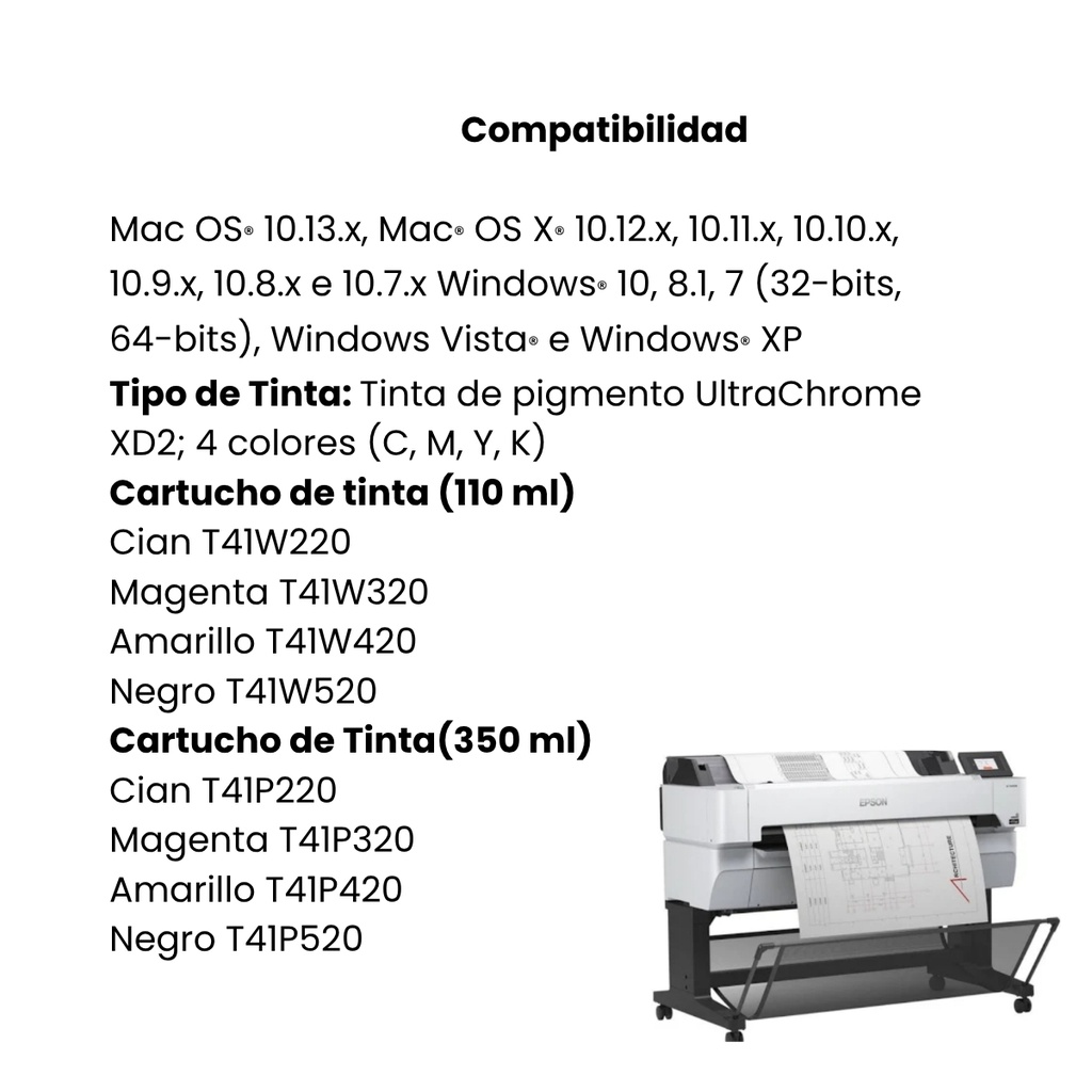 Impresora y Escáner Epson SureColor T5470M
