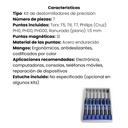 Kit 7 Destornilladores StarTech De Precisión, Magnéticos Torx Philips Garantía 2 Años