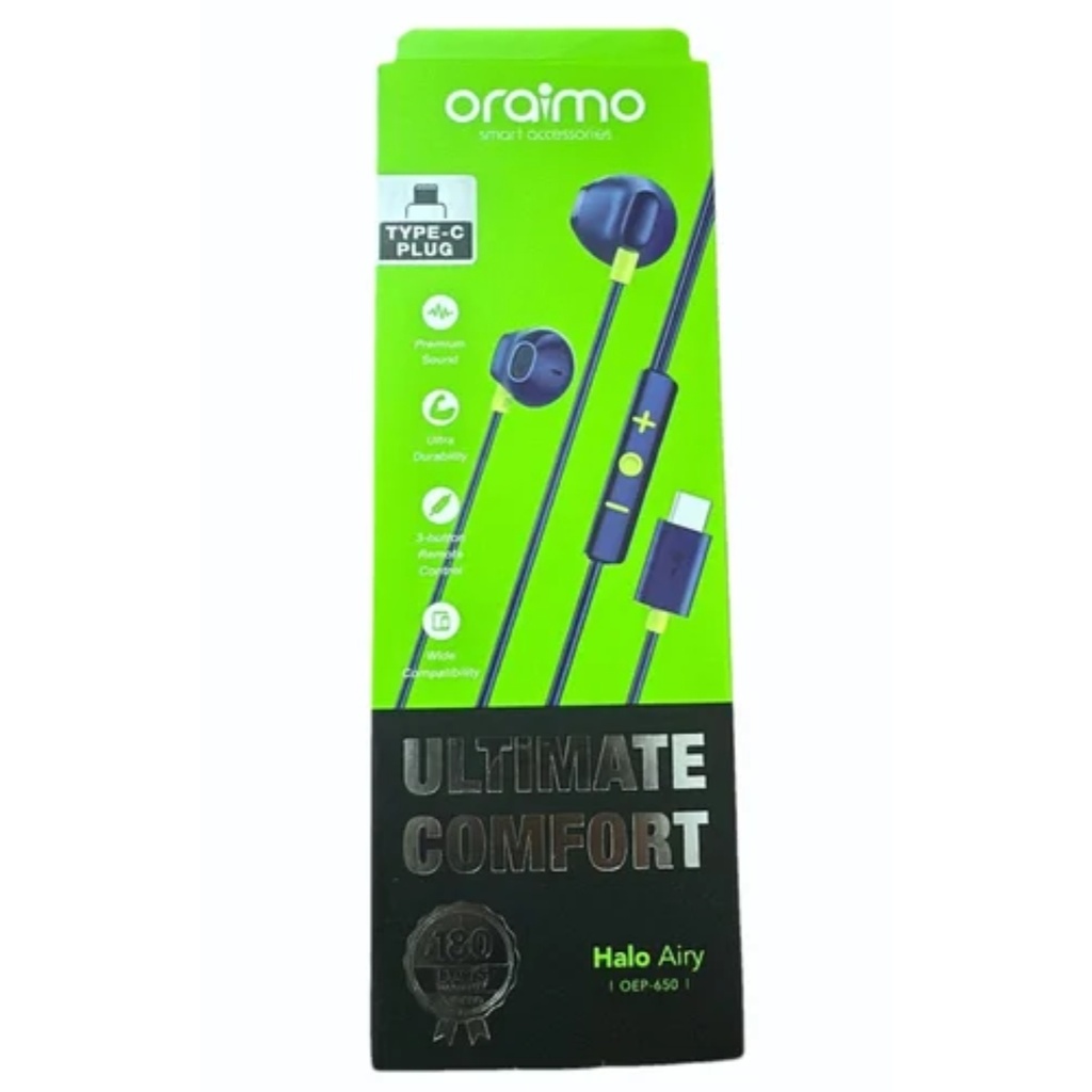 Audífonos Manos Libres Oraimo OEP-650 Blue LAT