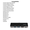 USB C Multiport Adapter - 4K HDMI/PD/USB
