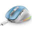 Mouse Inalámbrico Genius Ergo 9000s Pro Azul
