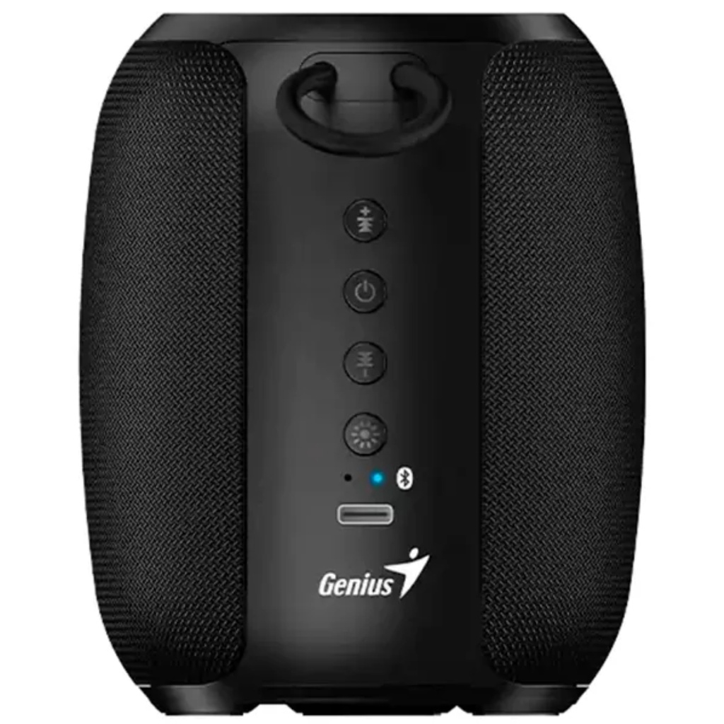 Parlante Bluetooth Genius SP-915BT Con RGB Y Micrófono Color Negro