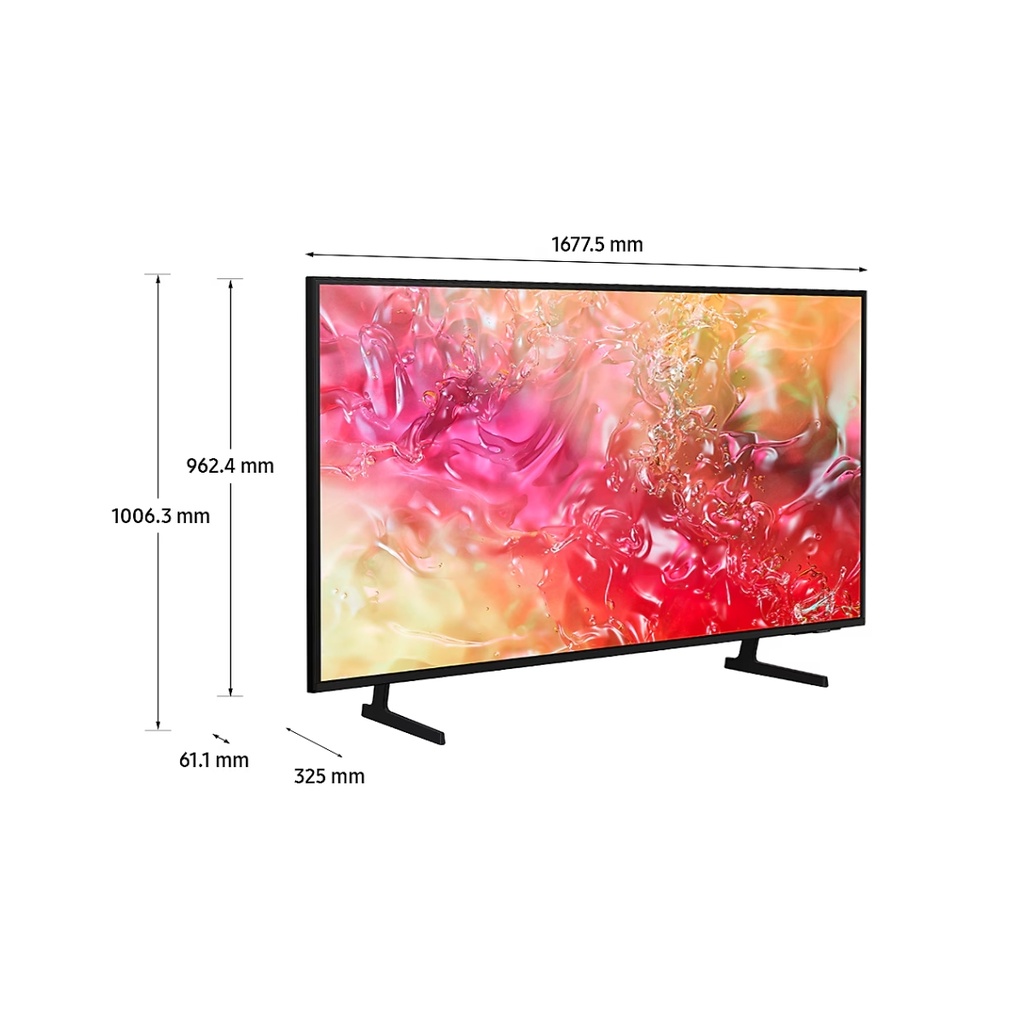 Samsung 75" Crystal 4K Smart TV
