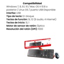 Combo Teclado Genius + Mouse SlimStar C126 Alambrico USB - Negro