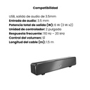Barra De Sonido Genius SoundBar 100 USB Negro