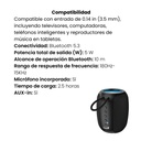 Parlante Bluetooth Genius SP-915BT Con RGB Y Micrófono Color Negro
