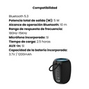 Parlante Genius SP-915BT Bluetooth - Negro