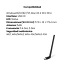 ADAPTADOR INALÁMBRICO TP-LINK USB  AC600