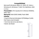 Punto de Acceso TP-LINK Outdoor 2.4GHz 300Mbps 9dBi
