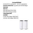 Router Malla TPLINK AC1200 Wifi 2 Unidades Blanco