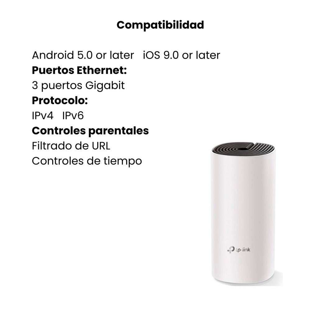 Sistema Wifi Mesh Ac1900 Gigabit, Tp-link Deco S7 (1-pack)