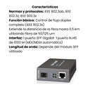 Convertidor TP-LINK Multimedia SFP Gigabit