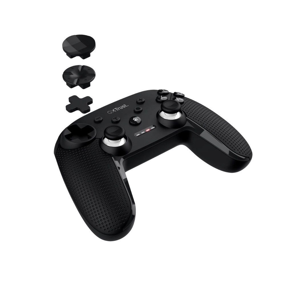 Control Trust Gxt 542 Muta Inalambrico, Usb Para Pc, Nintendo Switch Negro