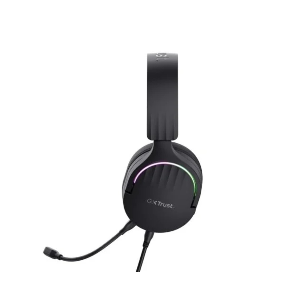 Audífono Diadema Trust Gxt 490 Fayzo Gamer Sonido 7.1 USB Negro
