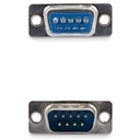 Conector D-SUB DB9 Serial Macho Ensamblado Con Carcasa Plástica Garantía De Por Vida
