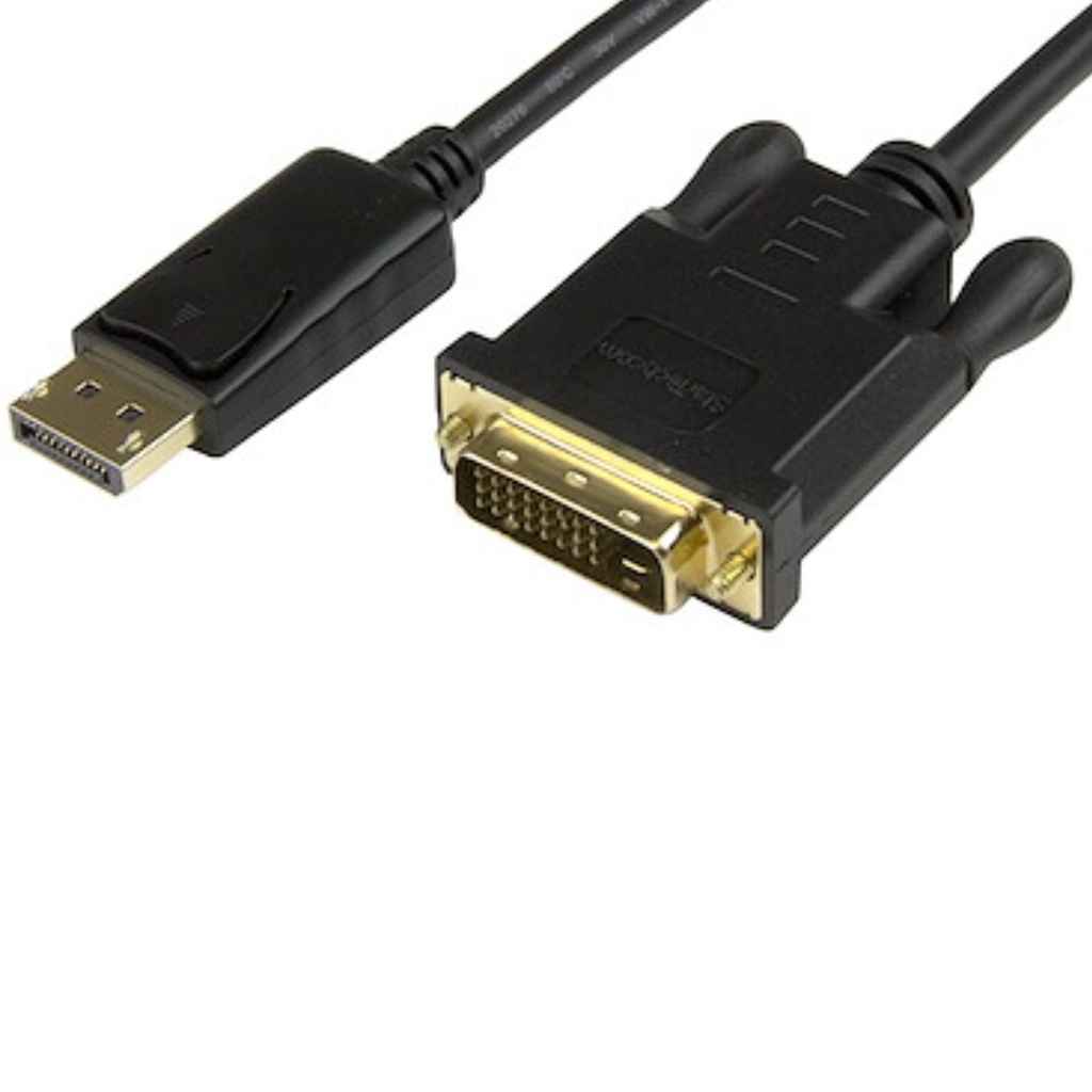 Cable StarTech Convertidor DisplayPort A DVI Pasivo, Soporte De Resoluciones De Hasta 1920x1200 Y Resoluciones HDTV De Hasta 1080p, Pasivo, 91Cms