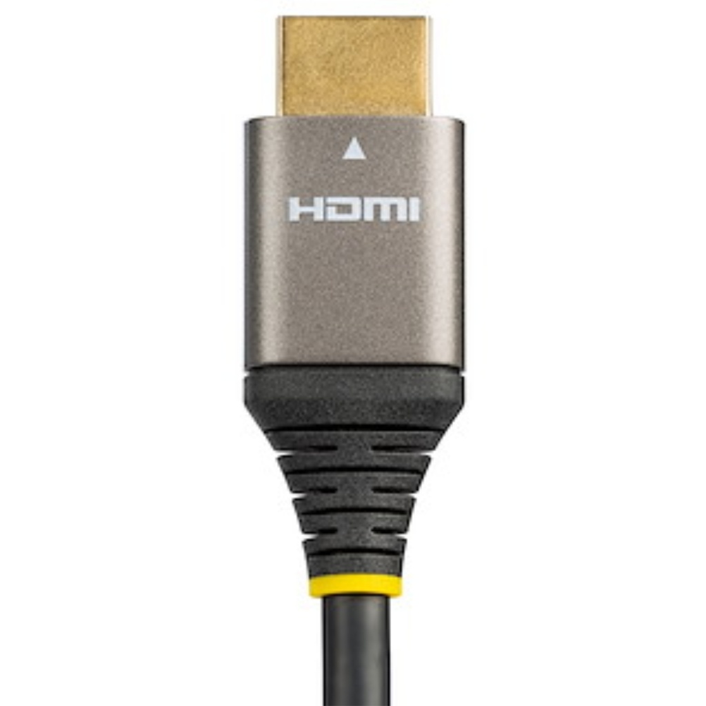 Cable StarTech HDMI 2.0 Con Ethernet De Alta Velocidad Ultra HD 4K 60Hz - HDR10, ARC, Cable De Vídeo HDMI UHD, Macho A Macho, Conectores Recubiertos En Oro,1 mts 