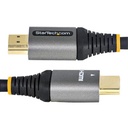 Cable StarTech HDMI 2.0 Con Ethernet De Alta Velocidad Ultra HD 4K 60Hz - HDR10, ARC, Cable De Vídeo HDMI UHD, Macho A Macho, Conectores Recubiertos En Oro,1 mts 