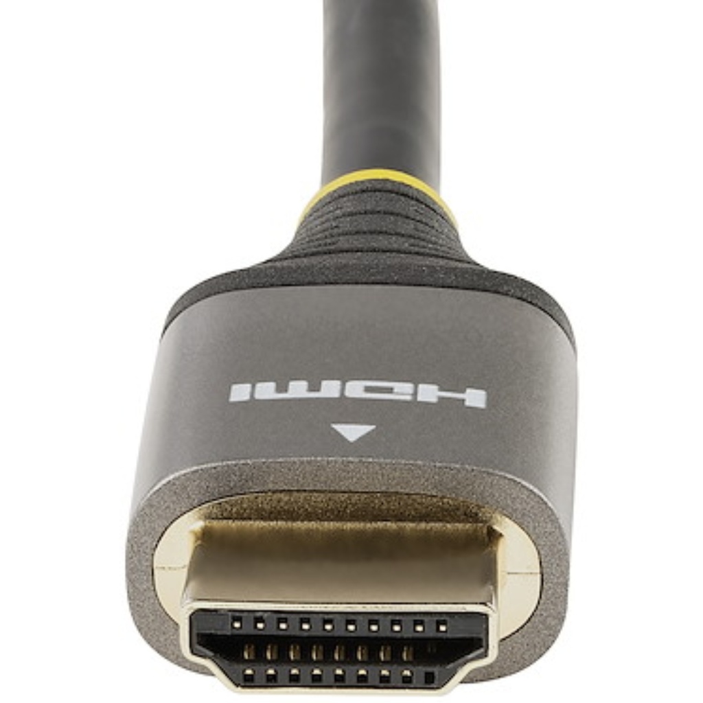 Cable StarTech HDMI 2.0 Con Ethernet De Alta Velocidad Ultra HD 4K 60Hz - HDR10, ARC, Cable De Vídeo HDMI UHD, Macho A Macho, Conectores Recubiertos En Oro,1 mts 