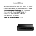 Switch TP-LINK NO administrable 16 puertos RJ4510/100 Mbps Auto-Negociación, compatible con Auto MDI - Negro