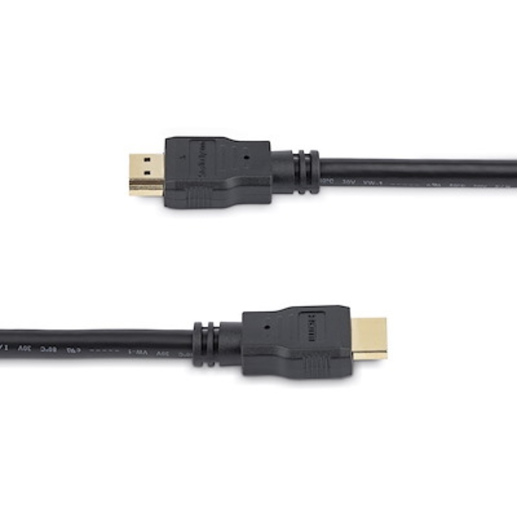 Cable StarTech HDMI 2.0 Con Ethernet De Alta Velocidad Ultra HD 4K 60Hz - HDR10, ARC, Macho /Macho, Certificado Premium, Conectores Recubiertos En Oro, 3 mts