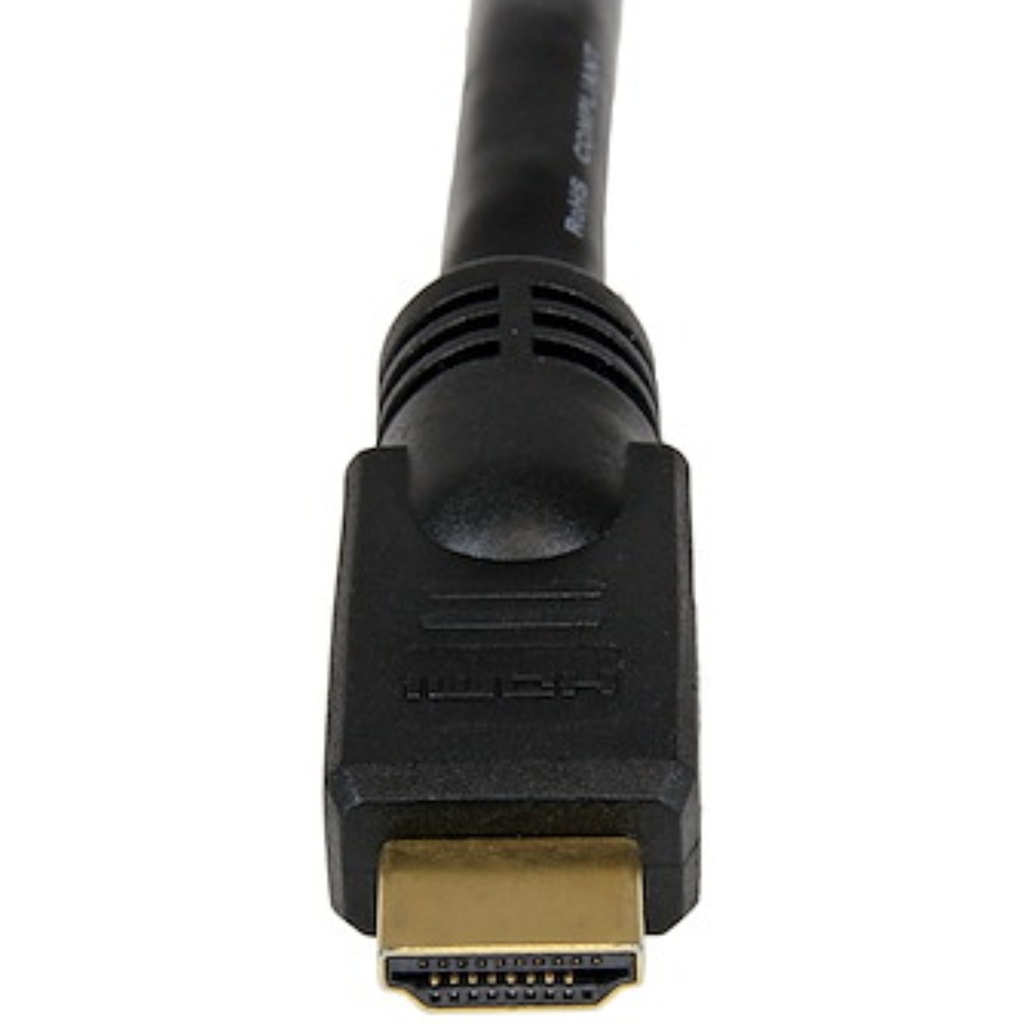 Cable StarTech HDMI De Alta Velocidad Ultra HD 4k x 2k Macho A Macho, Conectores Recubiertos En Oro, Cable Tipo Jacket PVC-Polyvinyl Chloride, Cable Blindado En Lámina De Aluminio Mylar Con Malla Trenzada,7 mts
