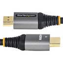 Cable StarTech HDMI 2.1 Con Certificado Ultra Alta Velocidad 48 Gbps Macho/Macho, 8K 60Hz Conectores Recubiertos En Oro, 3 mts 