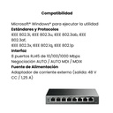 Switch TP-Link Easy Smart Gigabit De 8 Puertos Con 4 Puertos PoE