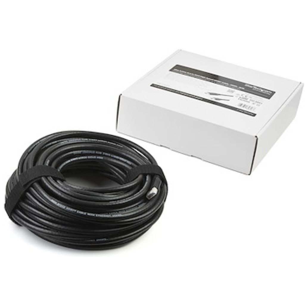 Cable StarTech HDMI Alta velocidad Activo CL2 24AWG Macho A Macho, Circuitos Integrados De Amplificador Activo Para Conexiones A Distancias Más Largas Sin Pérdida De Señal, Soporte Resoluciones Ultra HD De Hasta 4K X 2K, Certificación CL2 Para Instalaciones En Paredes, Conectores Recubiertos En Oro, 20 mts 