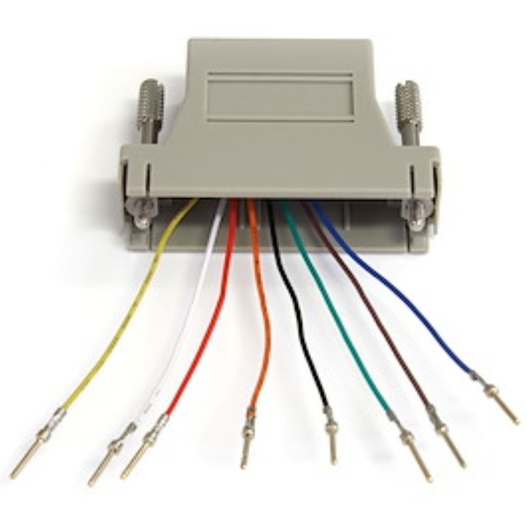 Adaptador Conversor StarTech Modular Serial DB25 A RJ45 Macho A Hembra Garantía De Por Vida