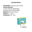Router TP-link - I N 300MBPS 300Mbps Inalámbrico Broadcom,2T2R- 2.4GHz