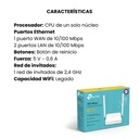 Router TP-link - I N 300MBPS 300Mbps Inalámbrico Broadcom,2T2R- 2.4GHz