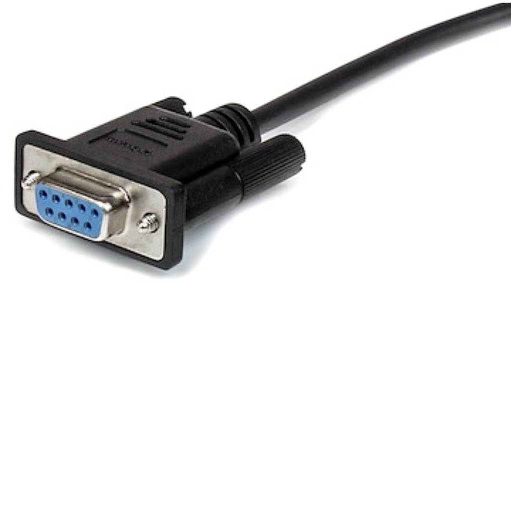 Cable StarTech Extensión Directo Straight Through Serie Serial RS232 Video EGA DB9 Macho A Hembra, 2 mts Garantía De Por Vida