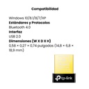 ADAPTADOR USB TP-LINK NANO BLUETOOTH 4.0